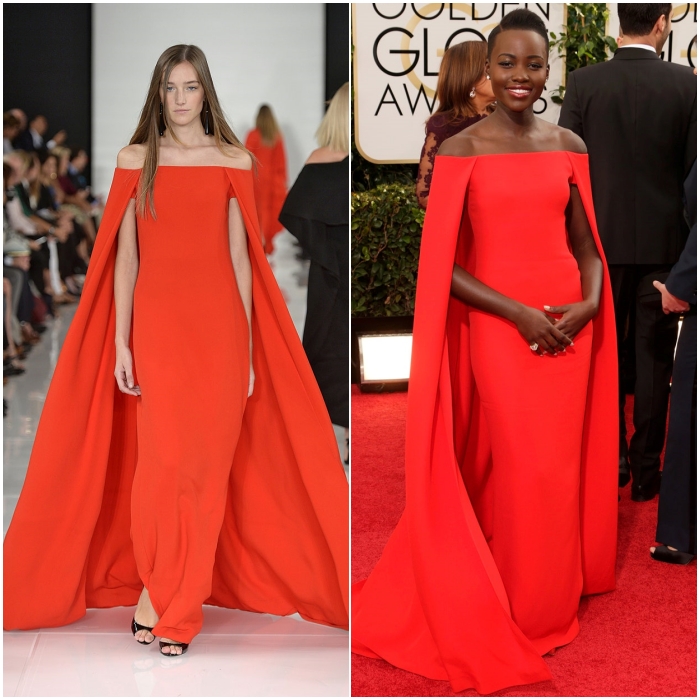Lupita Nyong'o en Ralph Lauren