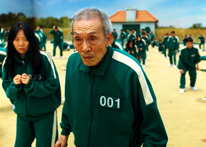 escenas de 'El juego del calamar' con Yeong-su Oh