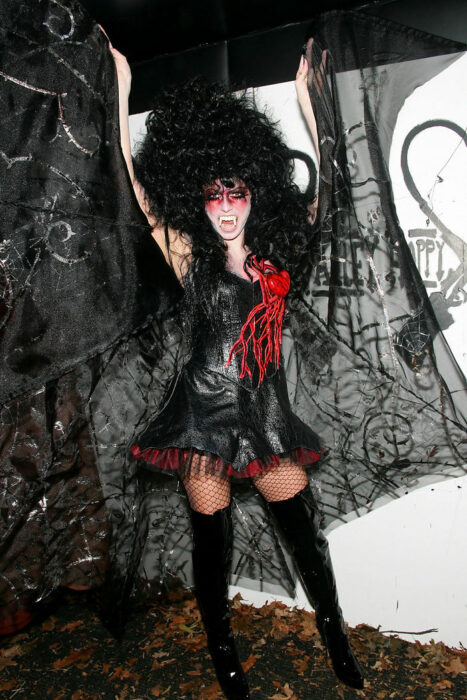 Hiedi Klum con sus diferentes disfraces en Halloween