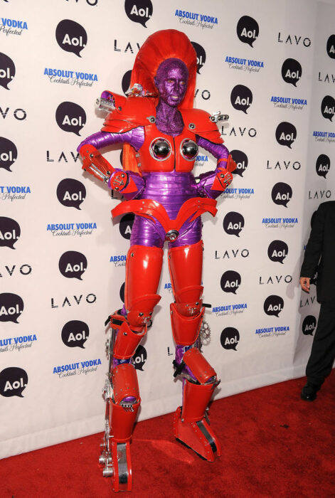Hiedi Klum con sus diferentes disfraces en Halloween