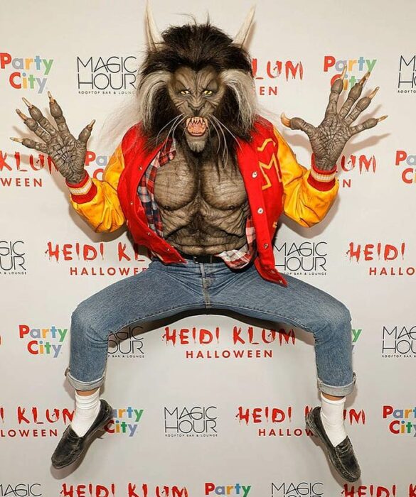 Hiedi Klum con sus diferentes disfraces en Halloween
