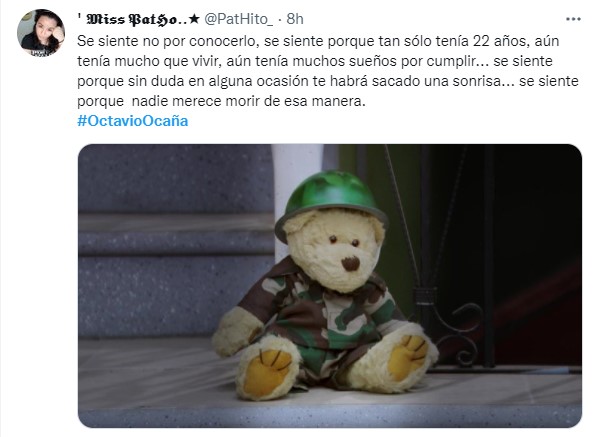 Comentarios en Twitter sobre el fallecimiento de Octavio Ocaña