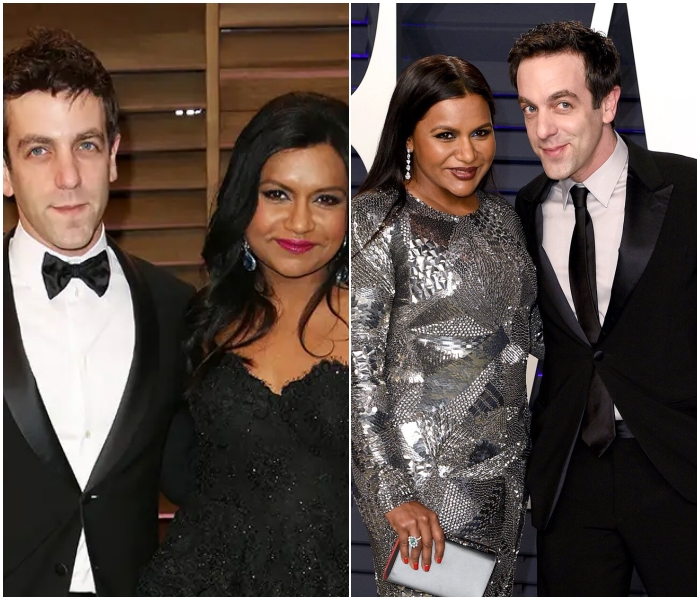 BJ Novak y Mindy Kaling