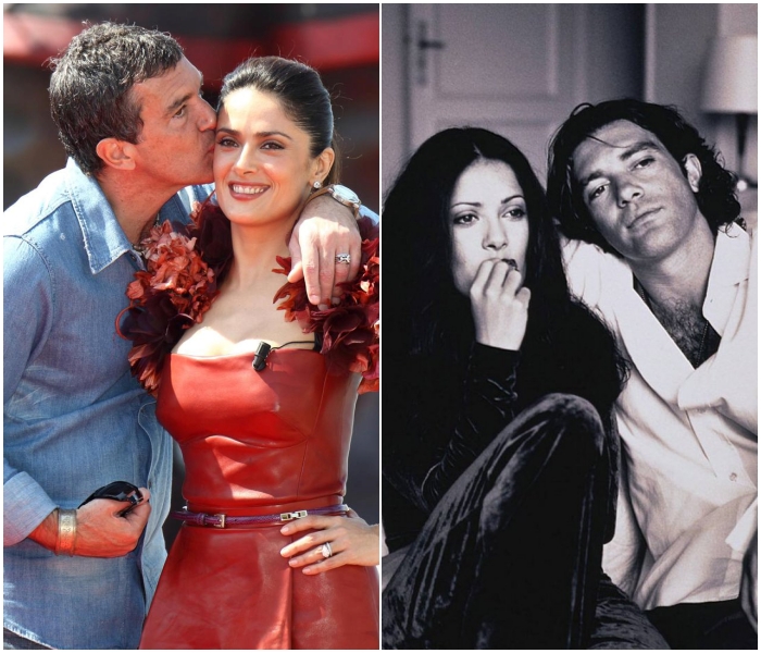 Antonio Banderas y Salma Hayek