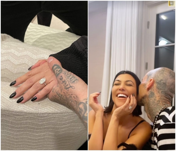 Kourtney Kardashian y Travis Barker compromiso