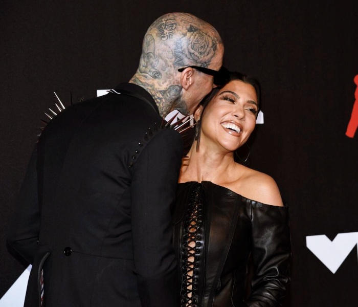 Kourtney Kardashian y Travis Barker