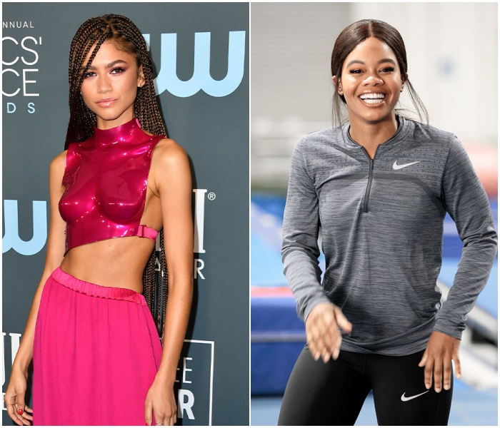 Zendaya y Gabby Douglas
