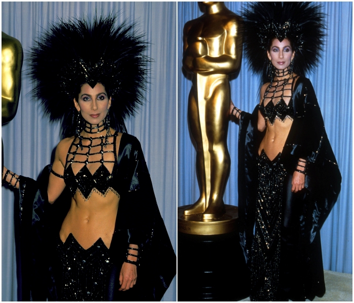 Cher en Bob Mackie