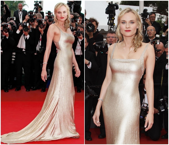 Diane Kruger en Calvin Klein