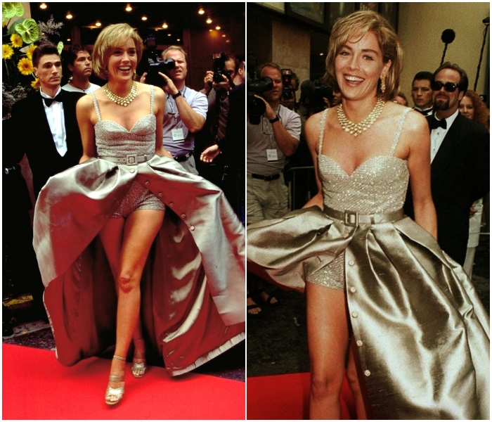 Sharon Stone en Valentino