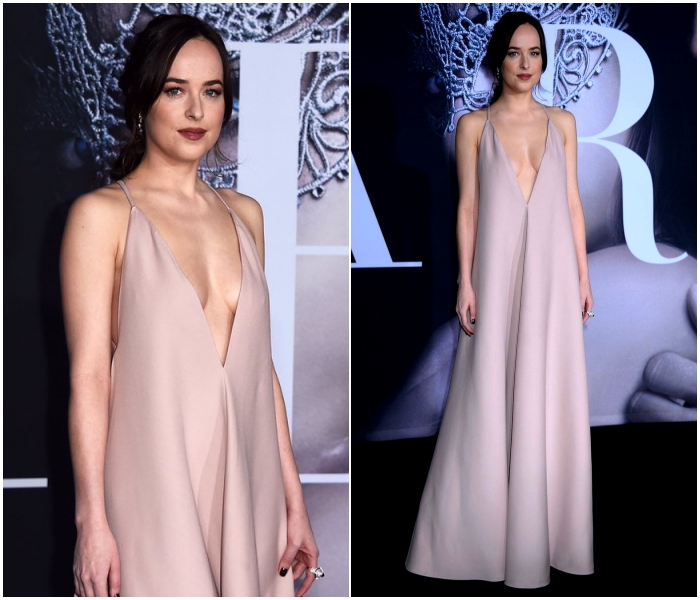 Dakota Johnson en Valentino Haute Couture