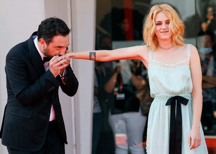 Pablo Lorraín y Kristen Stewart