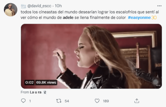 reacciones en twitter de Easy On Me