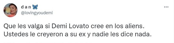 Tuit sobre Demi Lovato levanta polémica al decir que llamar 'aliens' a los extraterrestres es 'despectivo'