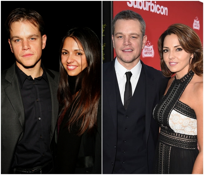 Lucianna Barroso y Matt Damon
