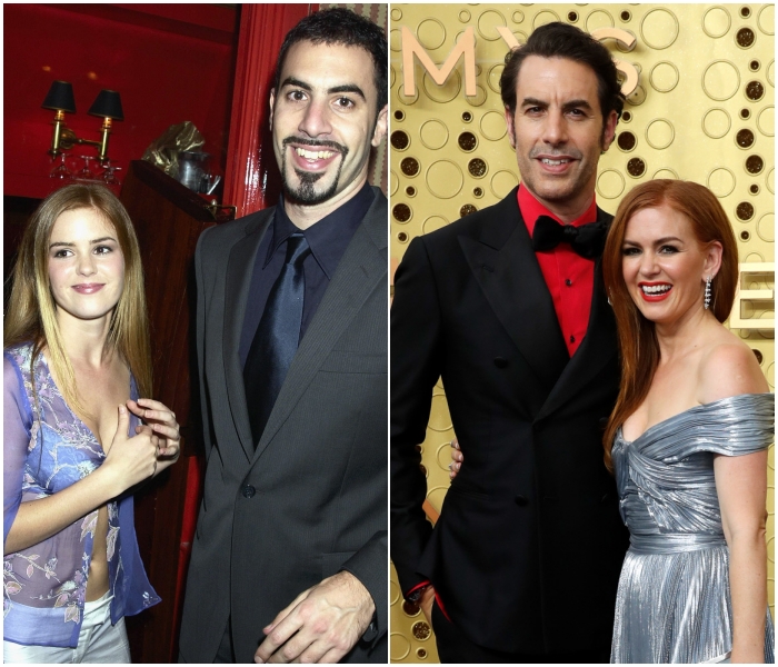 Sacha Baron Cohen y Isla Fisher
