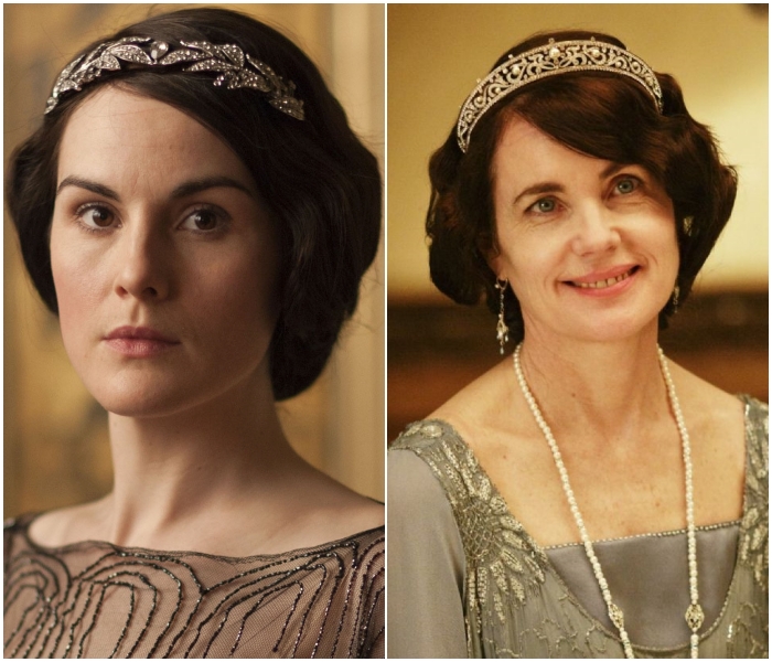 Lady Mary y Cora en Downton Abbey