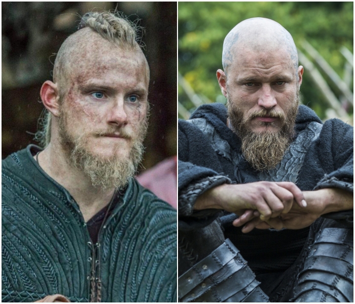 Bjorn y Ragnar en Vikings