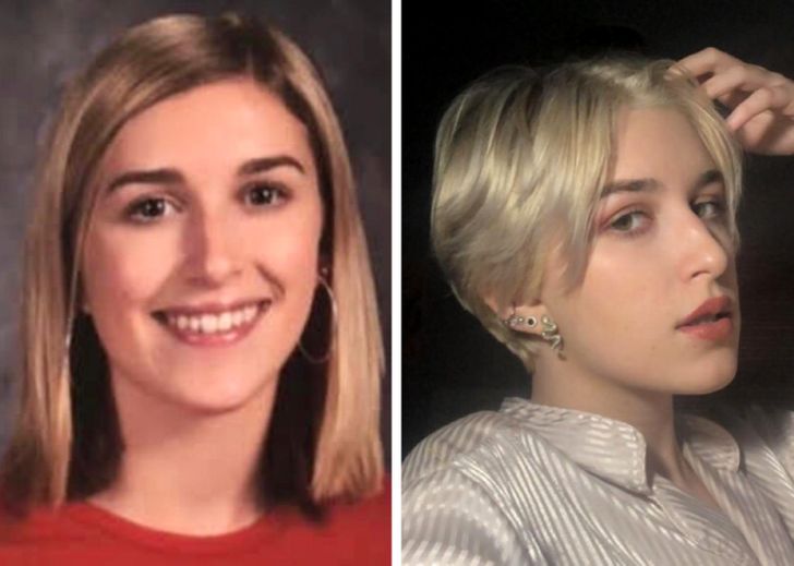 Rubia antes y después de cortar su cabello; 15 Cambios de cabello que te inspirarán a hacer lo tuyo