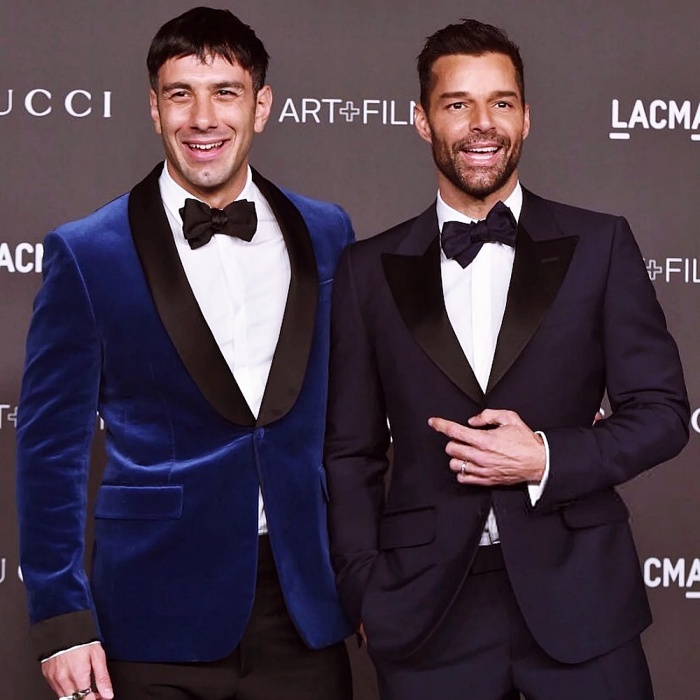 Ricky Martin y Jwan Yosef