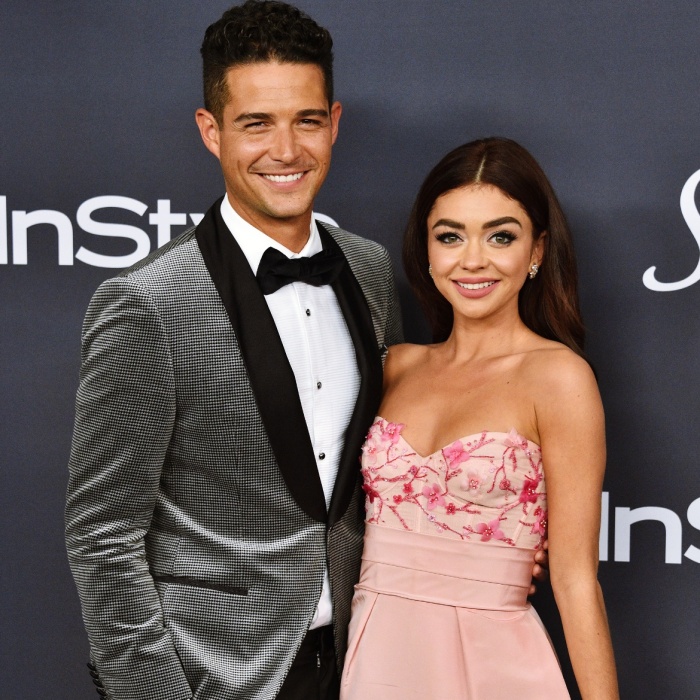 Sarah Hyland y Wells Adams