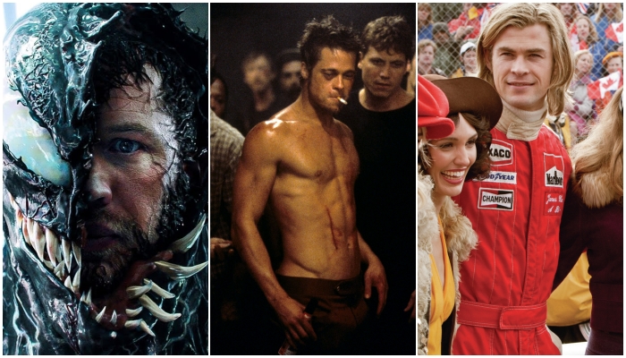 Venom, El club de la pelea, Rush: Pasión y gloria
