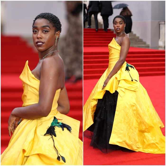 Lashana Lynch en Vivienne Westwood