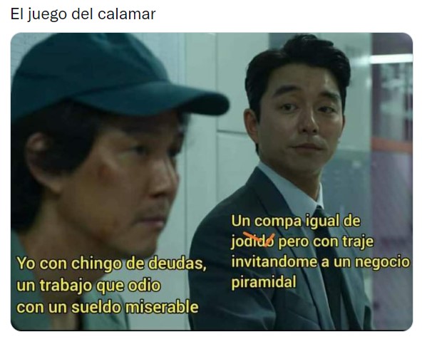 Memes que nos dejó el juego del calamar