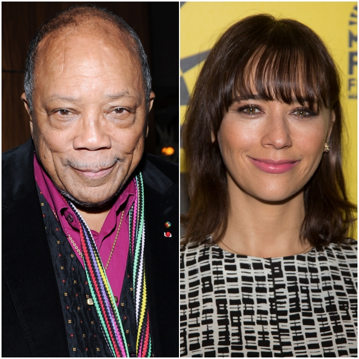 Quincy Jones y Rashida Jones