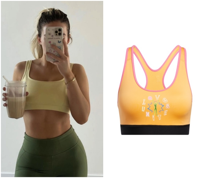 brasier deportivo, sports bra marca Adidas de Liverpool