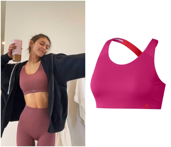 brasier deportivo, sports bra marca Adidas de Liverpool