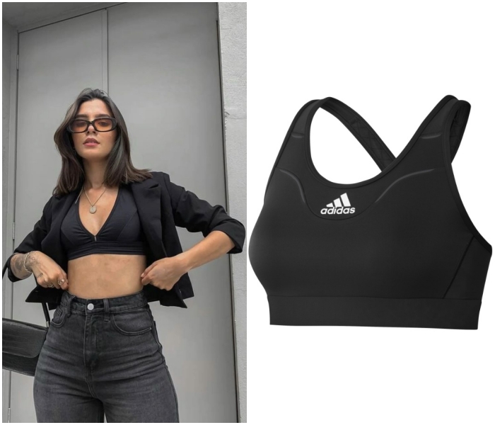 brasier deportivo, sports bra marca Adidas de Liverpool