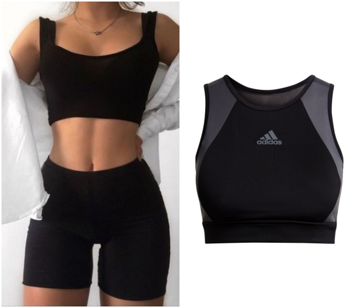 brasier deportivo, sports bra marca Adidas de Liverpool