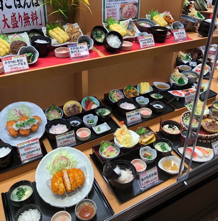 réplicas de comida; 15 Fotos que demuestran que Japón es el país más kawaii del mundo