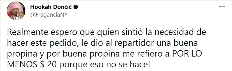 Tuit; Buscan a repartidor que luchó contra la inundación para entregar su pedido y darle una fortuna