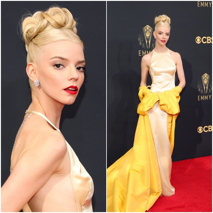 Anya Taylor-Joy en Dior Couture