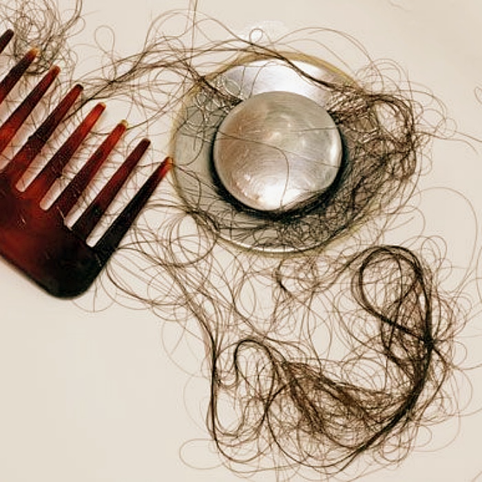 La cantidad de cabello que tenemos