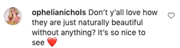 Comentarios en Instagram sobre Drew Barrymore y Cameron Diaz