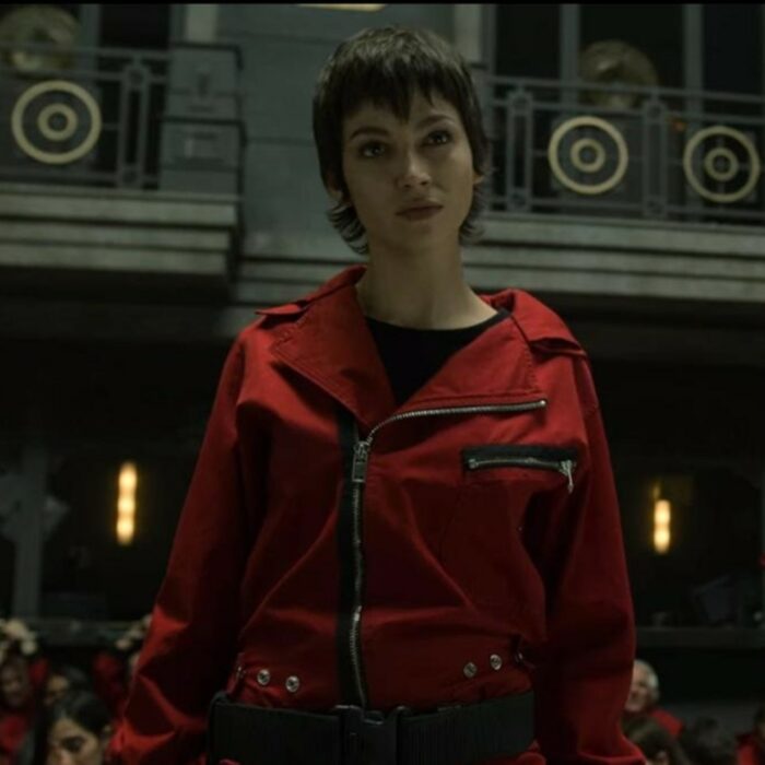 Úrsula Corberó interpretando a Tokio en 'La casa de papel'