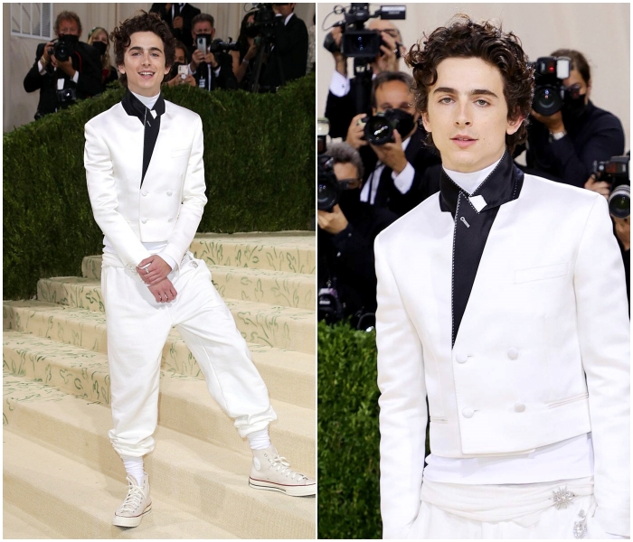 Timothée Chalamet en Haider Ackermann