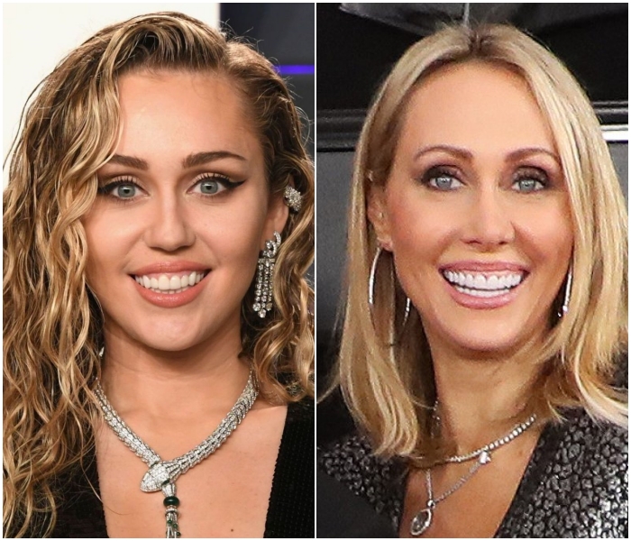 Miley Cyrus y Tish Cyrus