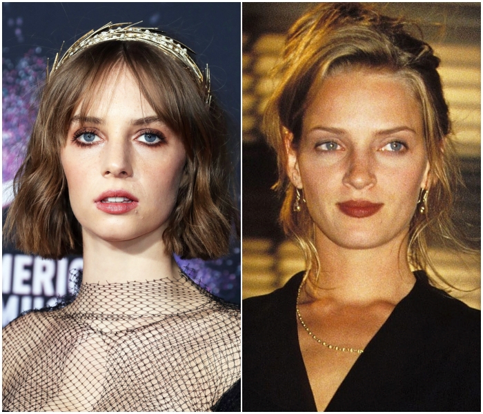 Maya Hawke y Uma Thurman
