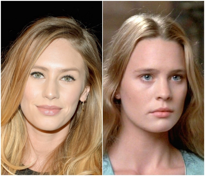 Dylan Penn y Robin Wright