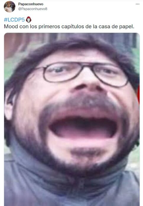 Reacciones de twitter sobre la última temporada de la casa de papel