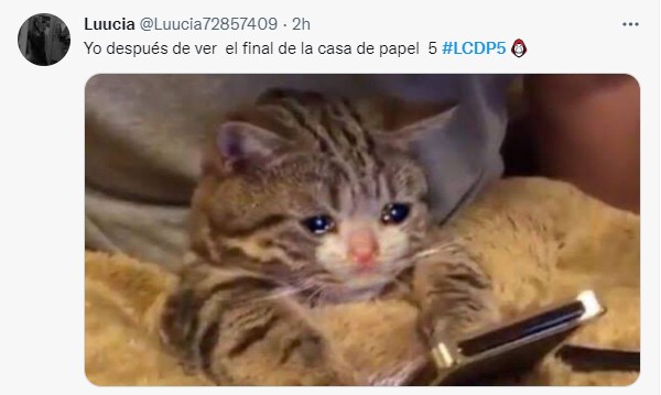 Reacciones de twitter sobre la última temporada de la casa de papel