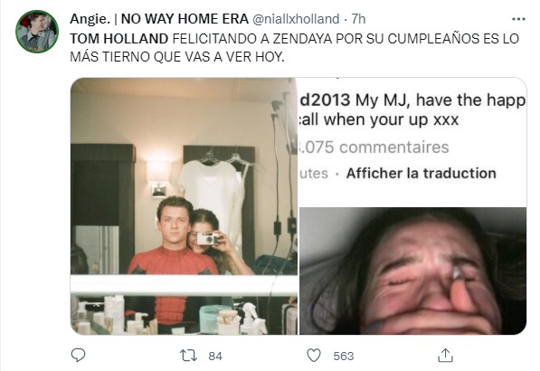 Comentarios en redes sobre el cumpleaños de Zendaya