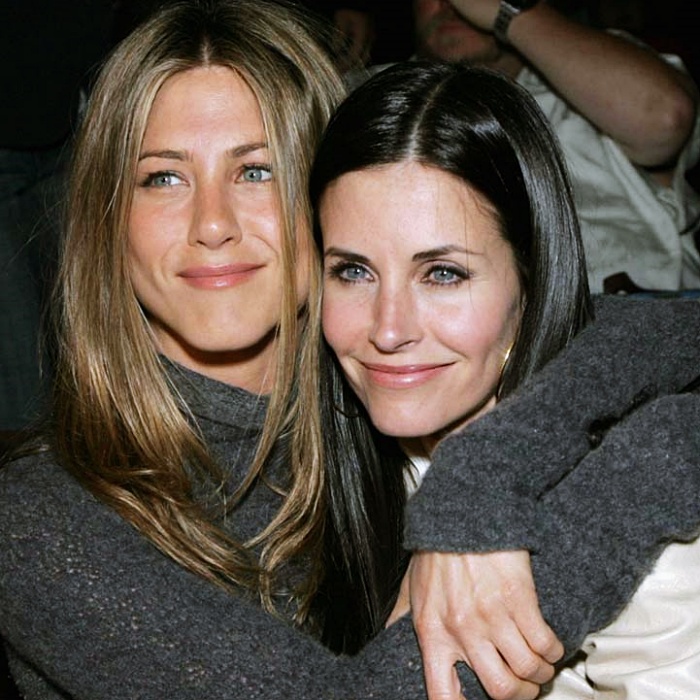Courteney Cox y Jennifer Aniston