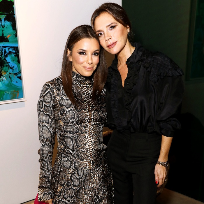 Eva Longoria y Victoria Beckham