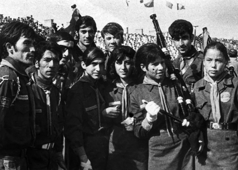 Mujeres en un equipo deportivo ;Así era la vida de las mujeres de Afganistán en los años 70