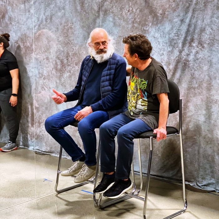 Michael J. Fox y Christopher Lloyd